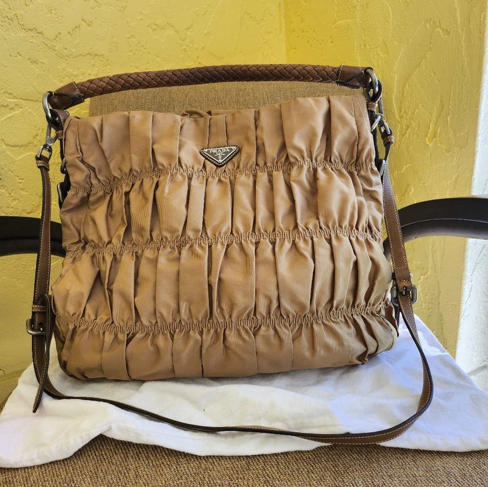 Authentic Prada 2 way Tessuto Bag